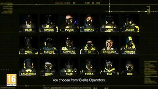 Rainbow Six Extraction: Official Gameplay Overview Trailer