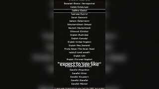 Why does Minecraft have "Pirate English" as a language?