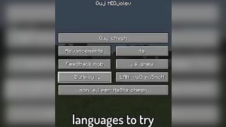 Why does Minecraft have "Pirate English" as a language?