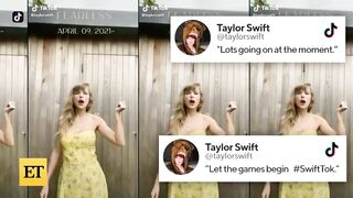 Taylor Swift Joins TikTok With SURPRISE Announcement