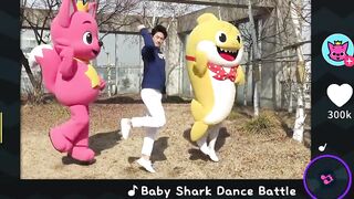 Baby Shark Dance Battle | Baby Shark Challenge | Baby Shark vs Pinkfong