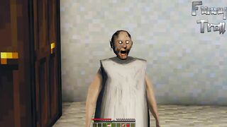 Funny Moments in Granny  3 Online..Challenge in Minecraft Ep.123