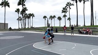 Bugs Bunny 1v1 Basketball at Venice Beach [Space Jam IRL]