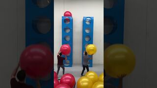 Exercise Ball Racing Is AWESOME ????????