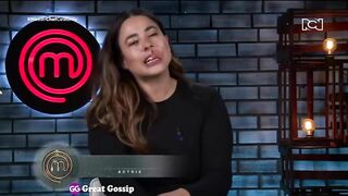 FUERTE AGARRON DE CARLA CONTRA GREGORIO MASTERCHEF CELEBRITY