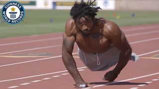 The fastest man on two hands - Guinness World Records