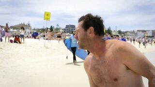 Why was this helicopter called to the beach?