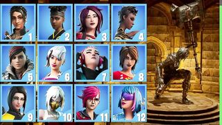 GUESS THE SKIN BY THE KLOMBO STYLE - FORTNITE CHALLENGE.