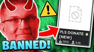 ROBLOX BANNED THIS GAME?... (Free Robux Game)