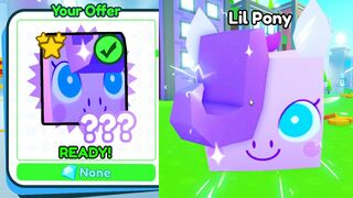 ????GOT NEW LITTLE PONY EXCLUSIVE in Pet Simulator X *New Update Leaks* (Roblox)