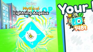 ????I Made *NEW* MYTHICAL LIGHTNING ANGELUS for NEW UDPATE in Pet Simulator X (Roblox)