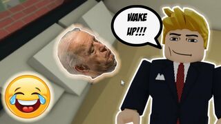 Donald Trump Sings Are You Sleeping (Sleepy Joe)? ROBLOX VERSION MUST WATCH ???????????? #ROBLOXMEMES