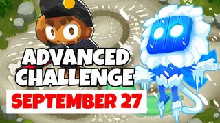 BTD6 Advanced Challenge | Cheesable For Sure | September 27, 2021