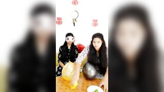 Two Balloons Challenge ????????watch till end???? #shorts #sharmilageorge