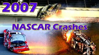 2007 NASCAR Crash Compilation - Wait