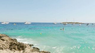 Beach walk | Playa de Illetes | Mallorca | Spain 4K