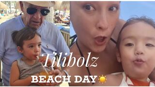 Thylane Katana beach time with family in ???????? | daily updates | Solenn Heussaff | Nico Bolzico