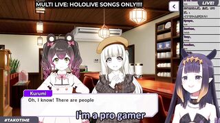 Ina is happy when Cute Anime Girls praise her