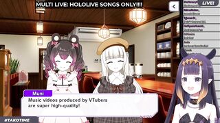 Ina is happy when Cute Anime Girls praise her