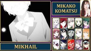 Vanitas no Carte All Characters Japanese Dub Voice Actors Seiyuu Same Anime Characters