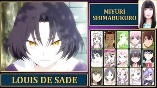 Vanitas no Carte All Characters Japanese Dub Voice Actors Seiyuu Same Anime Characters