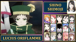 Vanitas no Carte All Characters Japanese Dub Voice Actors Seiyuu Same Anime Characters