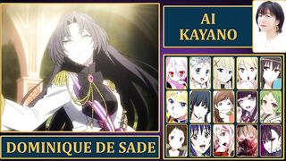 Vanitas no Carte All Characters Japanese Dub Voice Actors Seiyuu Same Anime Characters