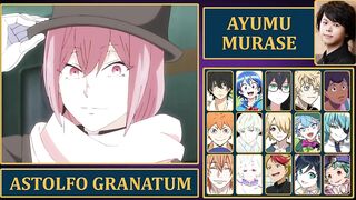 Vanitas no Carte All Characters Japanese Dub Voice Actors Seiyuu Same Anime Characters