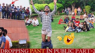 Funny Dialogues & Dropping Pant In Public Part-2 I Funny Reaction ???? I Baghel King