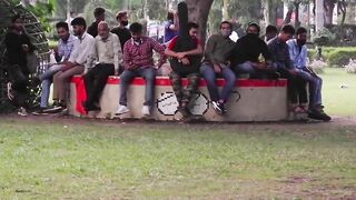 Funny Dialogues & Dropping Pant In Public Part-2 I Funny Reaction ???? I Baghel King