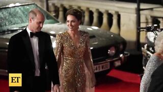 Prince William and Kate Middleton Meet CELEBRITIES at James Bond Premiere