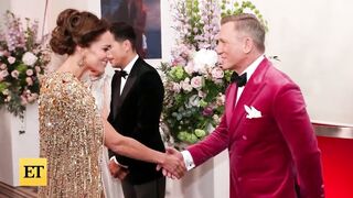 Prince William and Kate Middleton Meet CELEBRITIES at James Bond Premiere