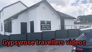 Irish Traveller celebrity paddy Doherty taking a look around his son's new holiday park ????????????