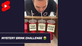 DZ MYSTERY DRINK CHALLENGE ???? | #Shorts