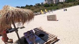 2021 Plaja Porthminster Beach 4K sun, Black Sea, party love Constanta Mamaia Beach