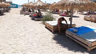 2021 Plaja Porthminster Beach 4K sun, Black Sea, party love Constanta Mamaia Beach