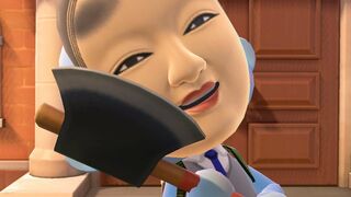 DON'T try the STRETCHING Reactions out with an AXE!