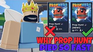 Why Roblox Prop Hunt Died So Fast - Roblox Bedwars