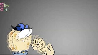 1 VS 100 Layers food Challenge???? Pop It Jelly Mukbang | SPONGEBOB ANIMATION | SLIME CAT PARODY