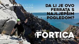 Via Ferrata Fortica - Užitak s mirisom Jadrana, Omiš [Hrvatska] - Travel Special [4K]