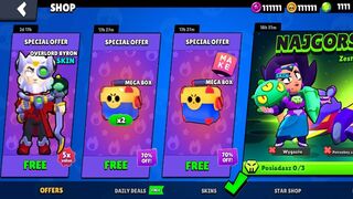 STUNTSHOW NEW OFFER!!!!???????????? - Brawl Stars Opening GIFTS AND MEGA BOXES!
