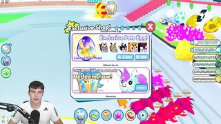 *NEW* FASTEST WAY To Hatch RAINBOW HUGE HELL ROCK In Roblox Pet Simulator X!