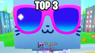 First ever Huge Party Cat hatch on camera! ???????? (Pet Simulator X Roblox)