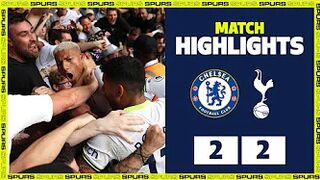 Harry Kane scores 96th minute equaliser in CRAZY London derby | HIGHLIGHTS | Chelsea 2-2 Spurs