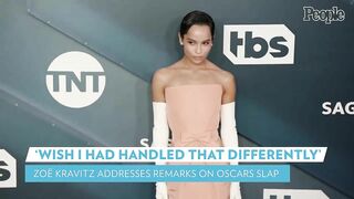 Zoë Kravitz Addresses Her Remark About Will Smith's Oscars Slap | PEOPLE