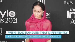 Zoë Kravitz Addresses Her Remark About Will Smith's Oscars Slap | PEOPLE