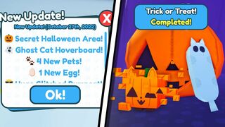 ???????? I Found NEW Secret HALLOWEEN Area in Pet Simulator X..