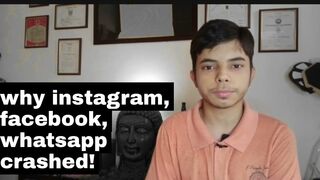 Why Instagram, Whatsapp, Facebook Crashed? | Shaurya Sky