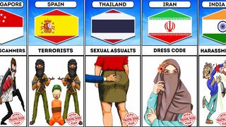 Why You Should Never Travel To Different Countries Comparison