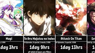 How Long To Watch The Longest Anime